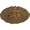 Ekena Millwork Southampton Ceiling Medallion, Hand-Painted Rubbed Bronze, 16 1/2"OD x 2 3/8"P CM16SORZS - alternate 3